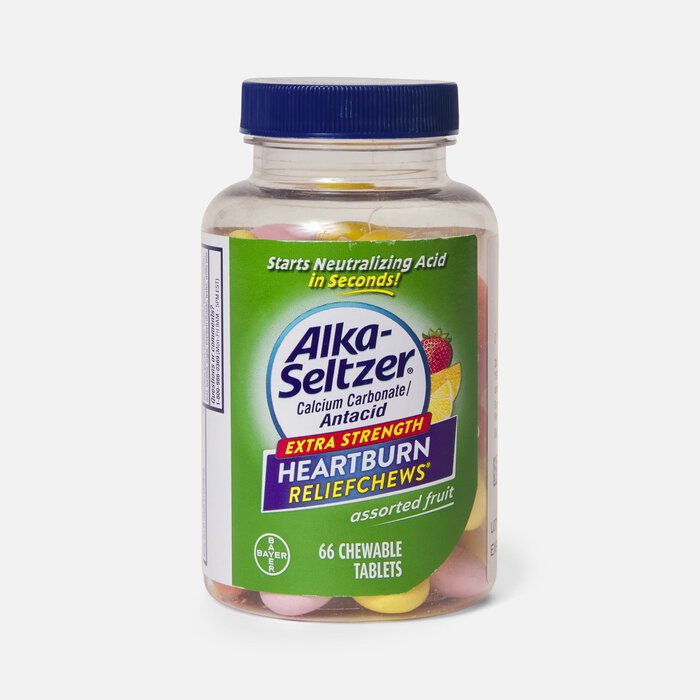 Alka-Seltzer ReliefChews Heartburn Assorted Fruit, 66 ct., , large