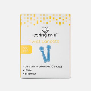 Caring Mill™ Lancets, 100 ct.