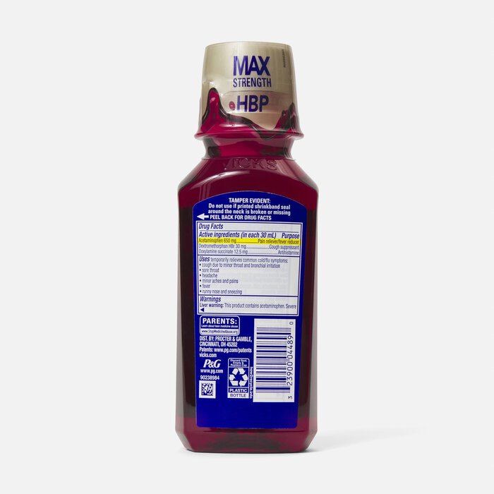 Vicks NyQuil High Blood Pressure, 8 oz., , large