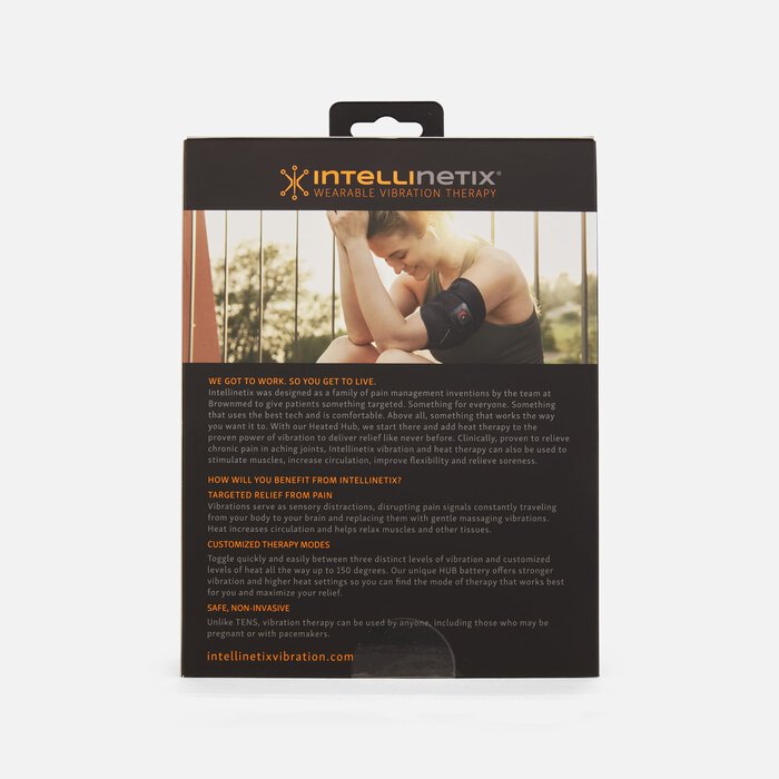 Intellinetix Heat + Vibration Therapy Wrap, , large