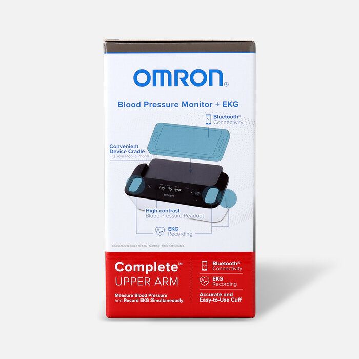 OMRON Complete Wireless Upper Arm Blood Pressure Monitor + EKG, , large