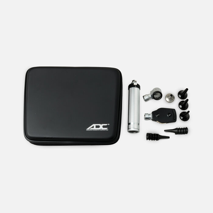 Otoscope Ophthalmoscope Diagnostic Set, 2.5V, , large
