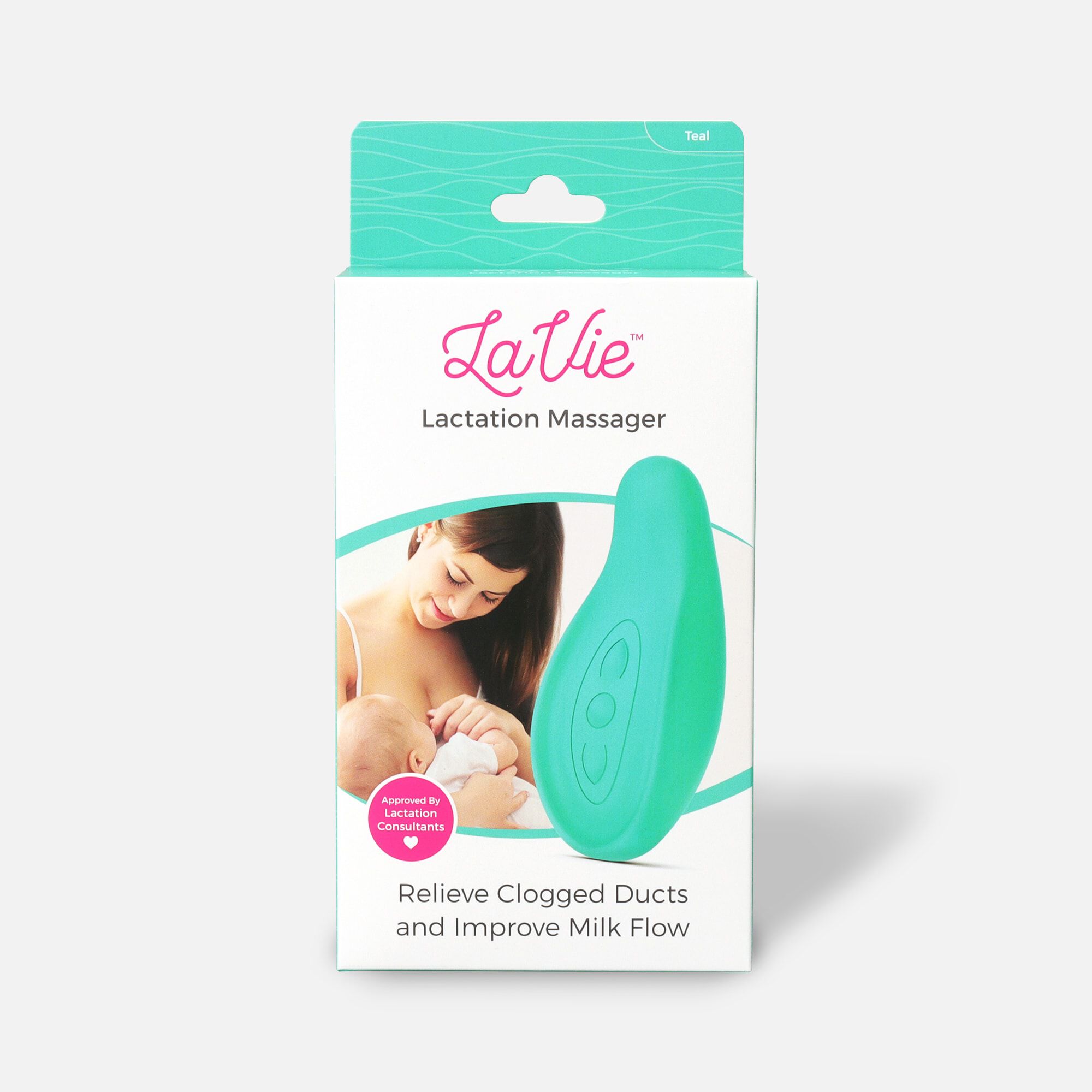 LaVie Lactation Massager, Teal