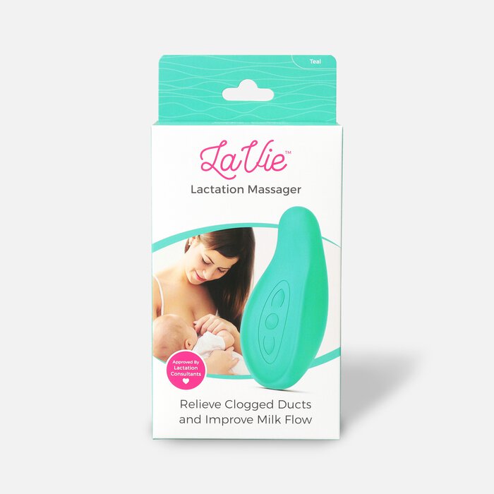LaVie Lactation Massager, Teal, large