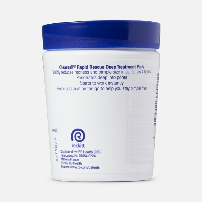 Clearasil Rapid Rescue Deep Treatment Pads, 90 ct., , large