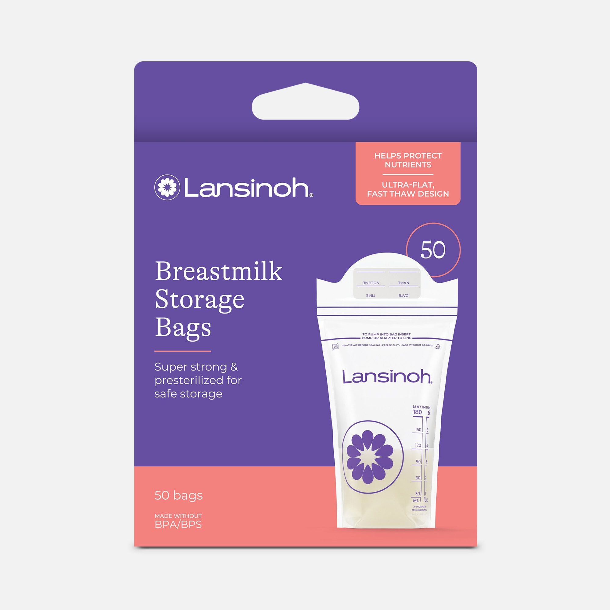 Lansinoh Breastmilk Storage Bags, , large