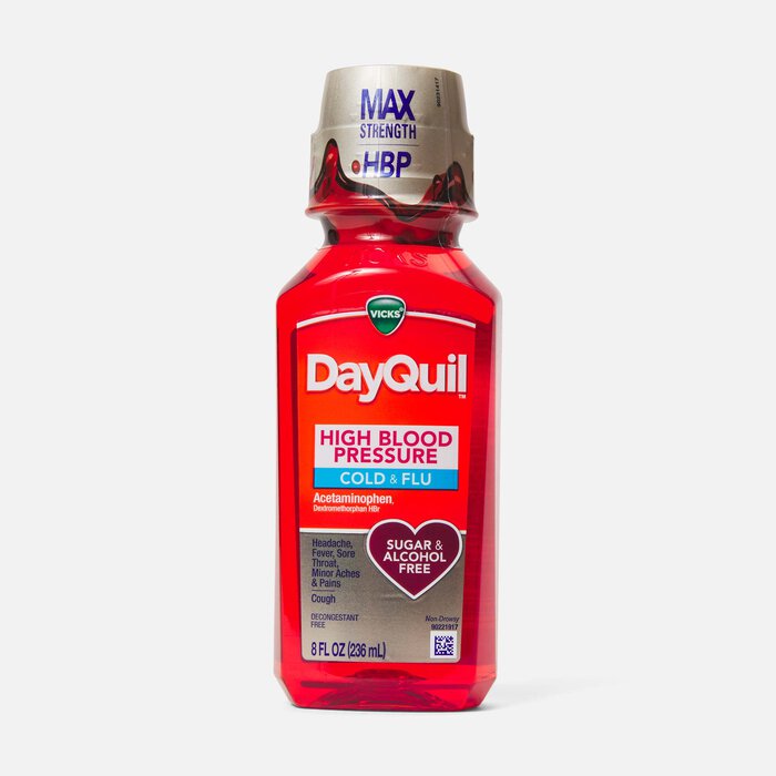 Vicks DayQuil High Blood Pressure, 8 oz., , large