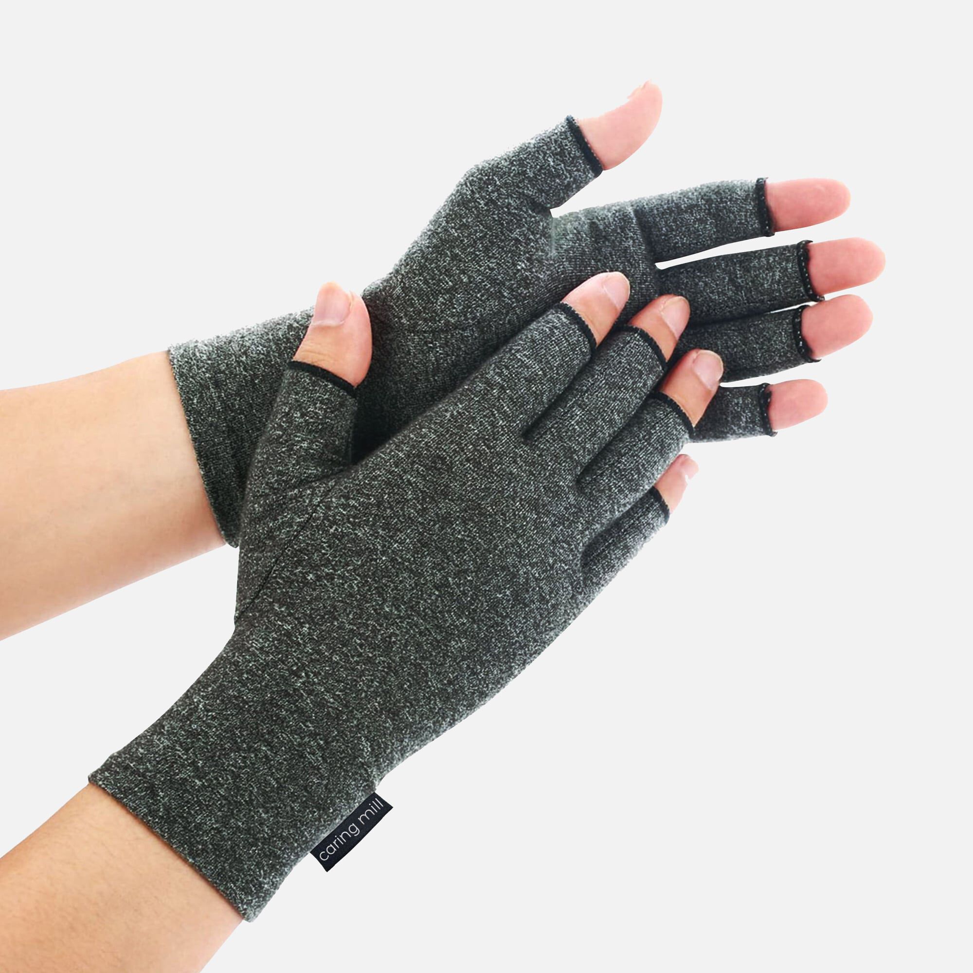 Caring Mill™ Arthritis Hand Compression Gloves, , large