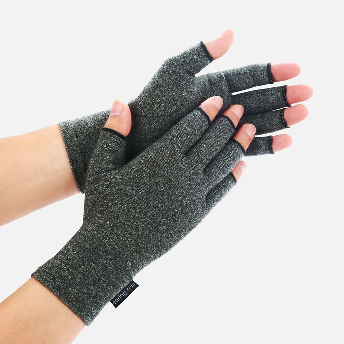 Caring Mill™ Arthritis Hand Compression Gloves, , large