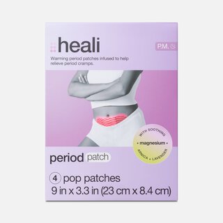 Heali Warming Period Pain Night Patch, 4 ct.