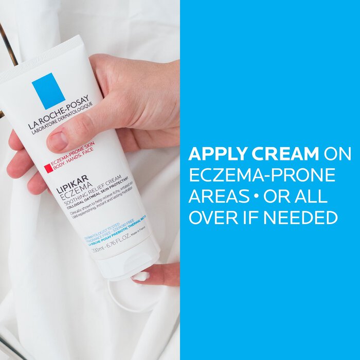 La Roche-Posay Lipikar Eczema Soothing Relief Cream, 6.76 oz., , large