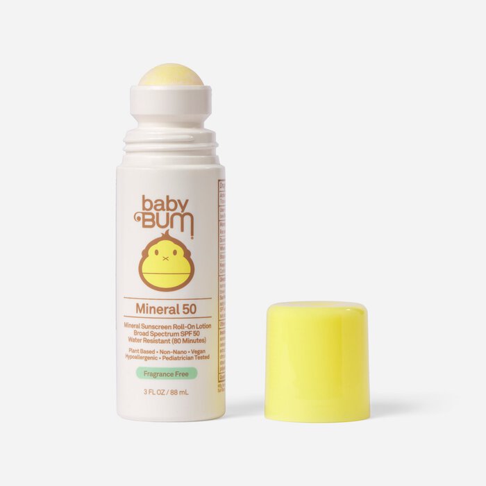 Sun Bum Baby Bum Roll On Mineral Sunscreen - SPF 50, , large