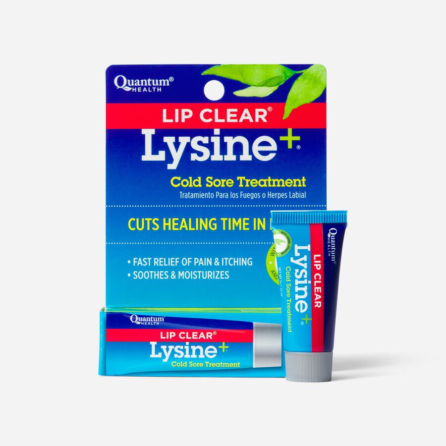 Quantum Health Lip Clear Lysine+ Cold Sore Treatment, 0.25 oz., , large image number 0
