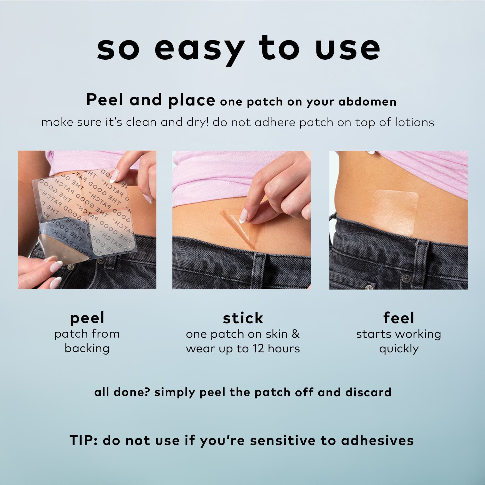 The Good Patch® Hot Flash - Wellness Patch, 4 ct., , large
