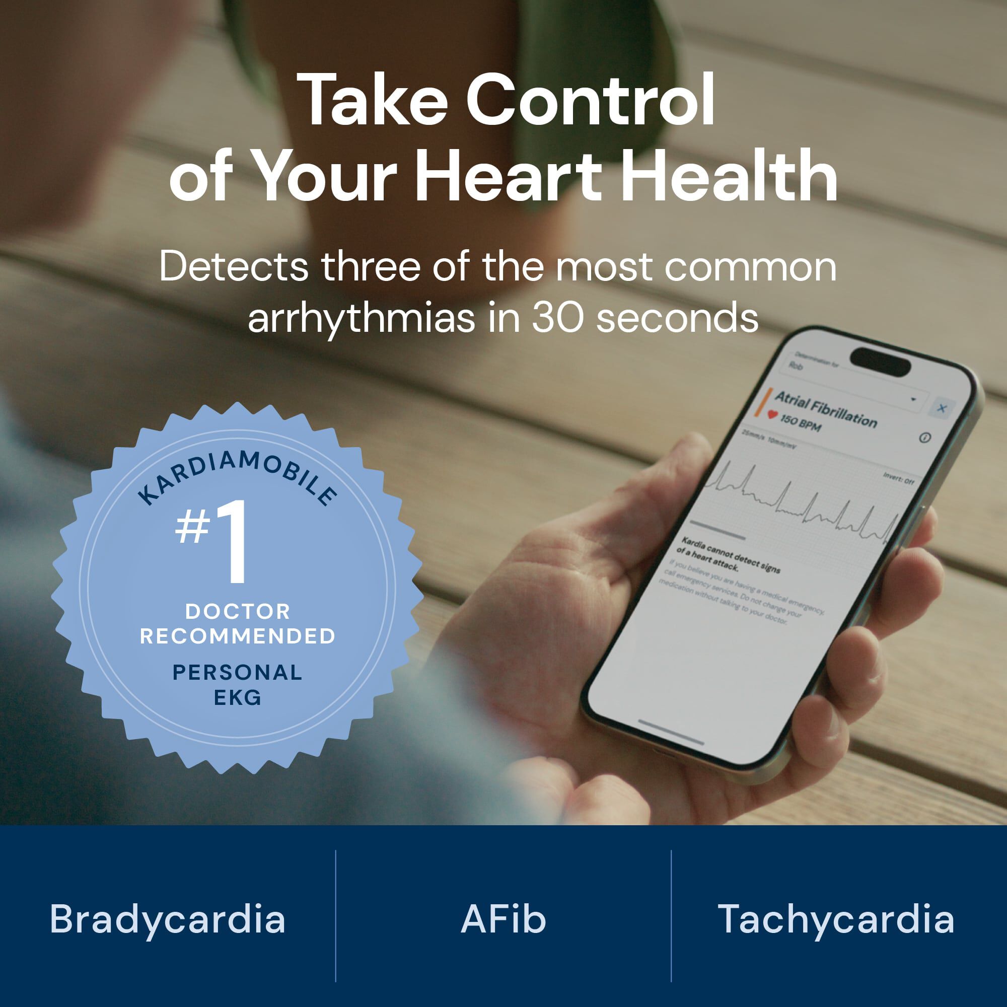 KardiaMobile Medical-Grade 1-Lead EKG Heart Monitor, , large