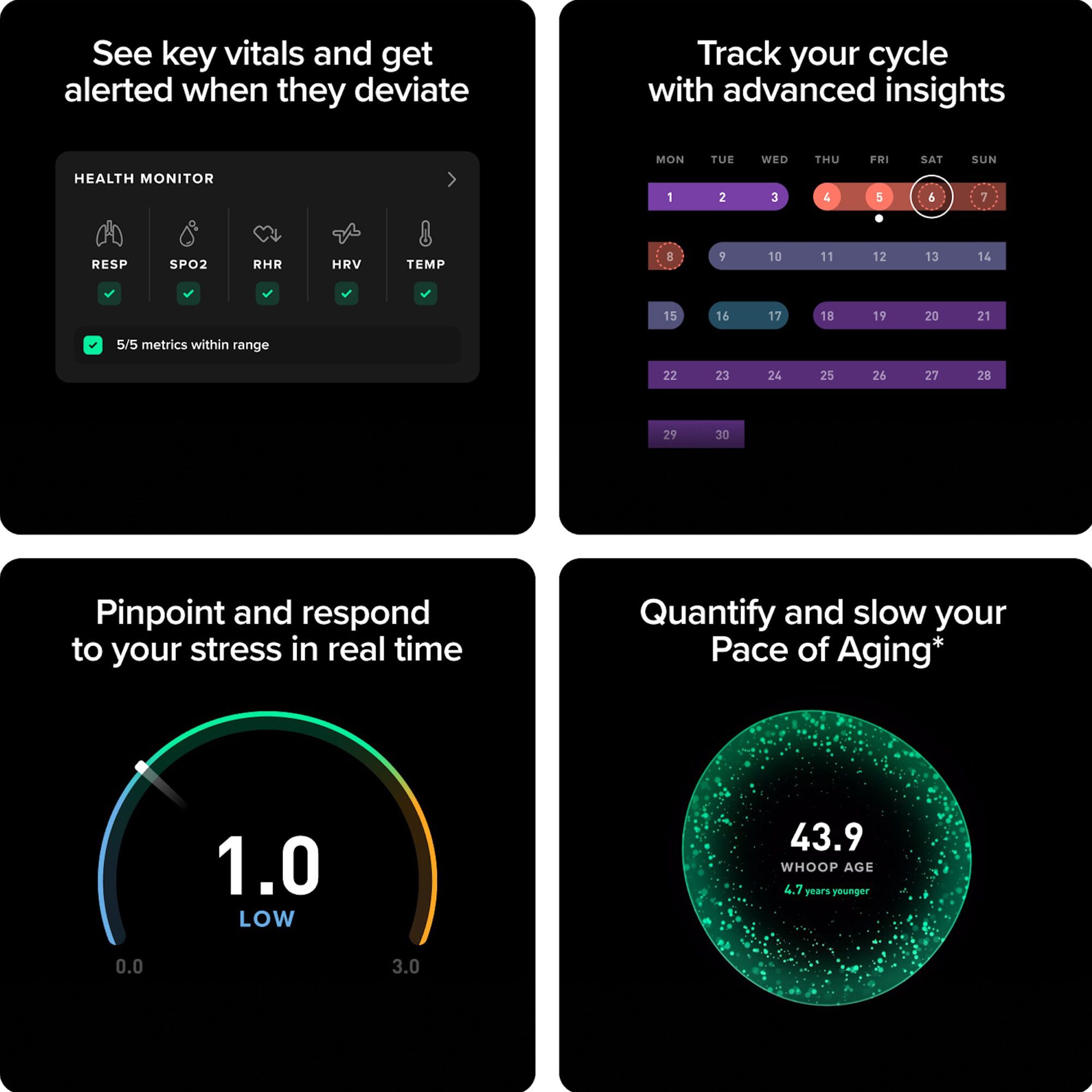 WHOOP Peak Wearable Health & Activity Tracker, , large
