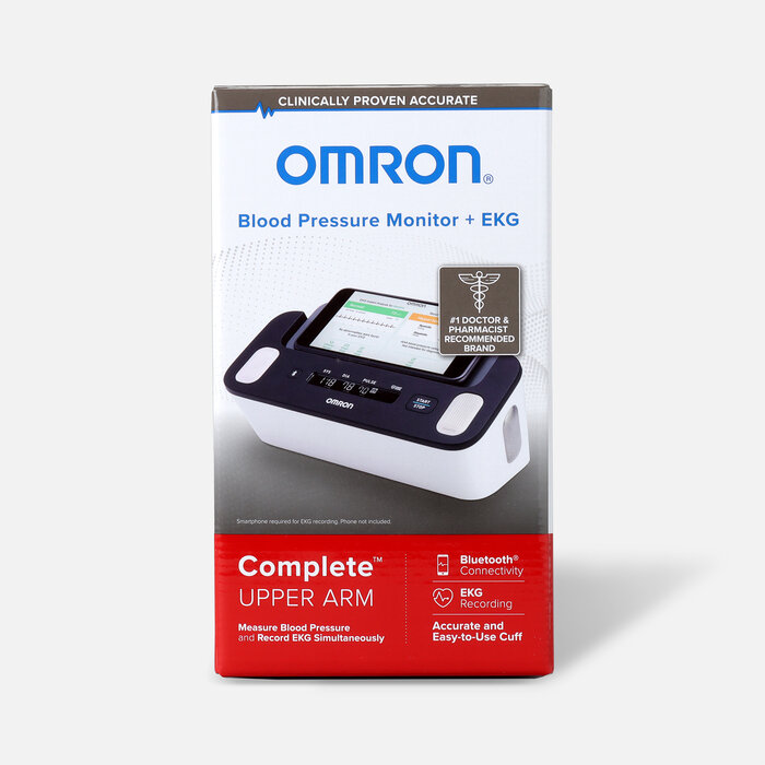 OMRON Complete Wireless Upper Arm Blood Pressure Monitor + EKG, , large