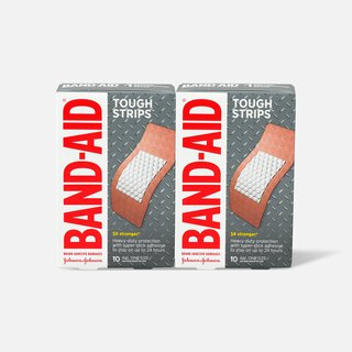 BAND-AID® Tough-Strips, Extra Large, 10 ct. (2-Pack)