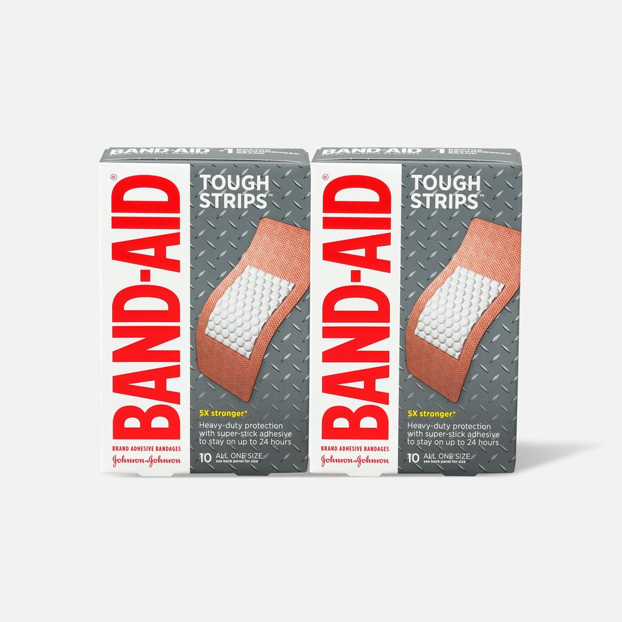 Band-Aid Tough-Strips, Extra Large, 10 ct. (2-Pack), , large image number 0