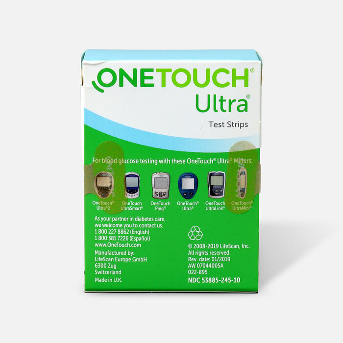 OneTouch Ultra Blue Test Strips, 100 ct., , large