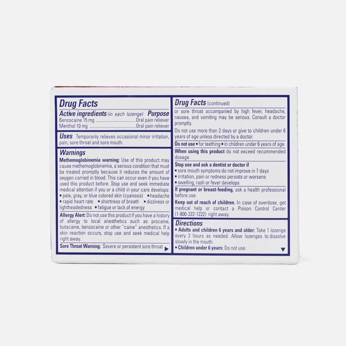 Chloraseptic Max, Wild Berries, Sore Throat Lozenges, 15 ct., , large