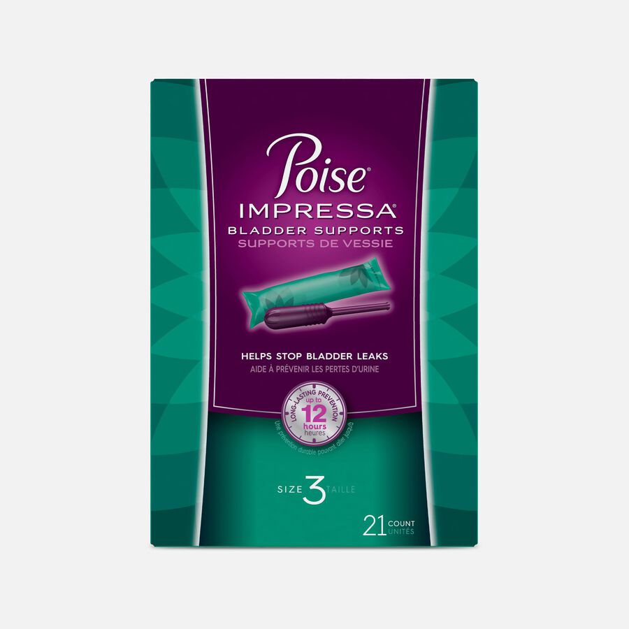 Poise Impressa Incontinence Bladder Support for Women, Bladder Control, 21 ct., , large image number 1
