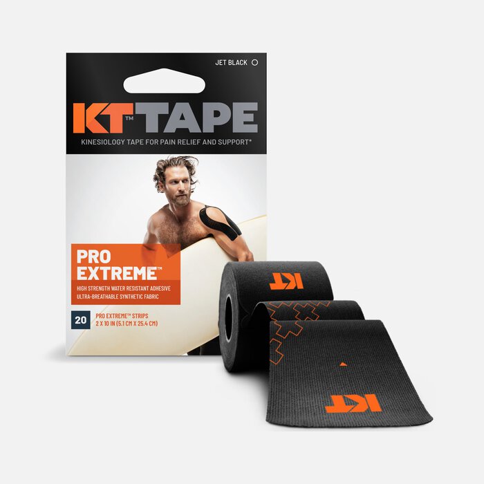KT Tape Pro Extreme, Extra Strength Adhesive, Black, 20 ct., , large