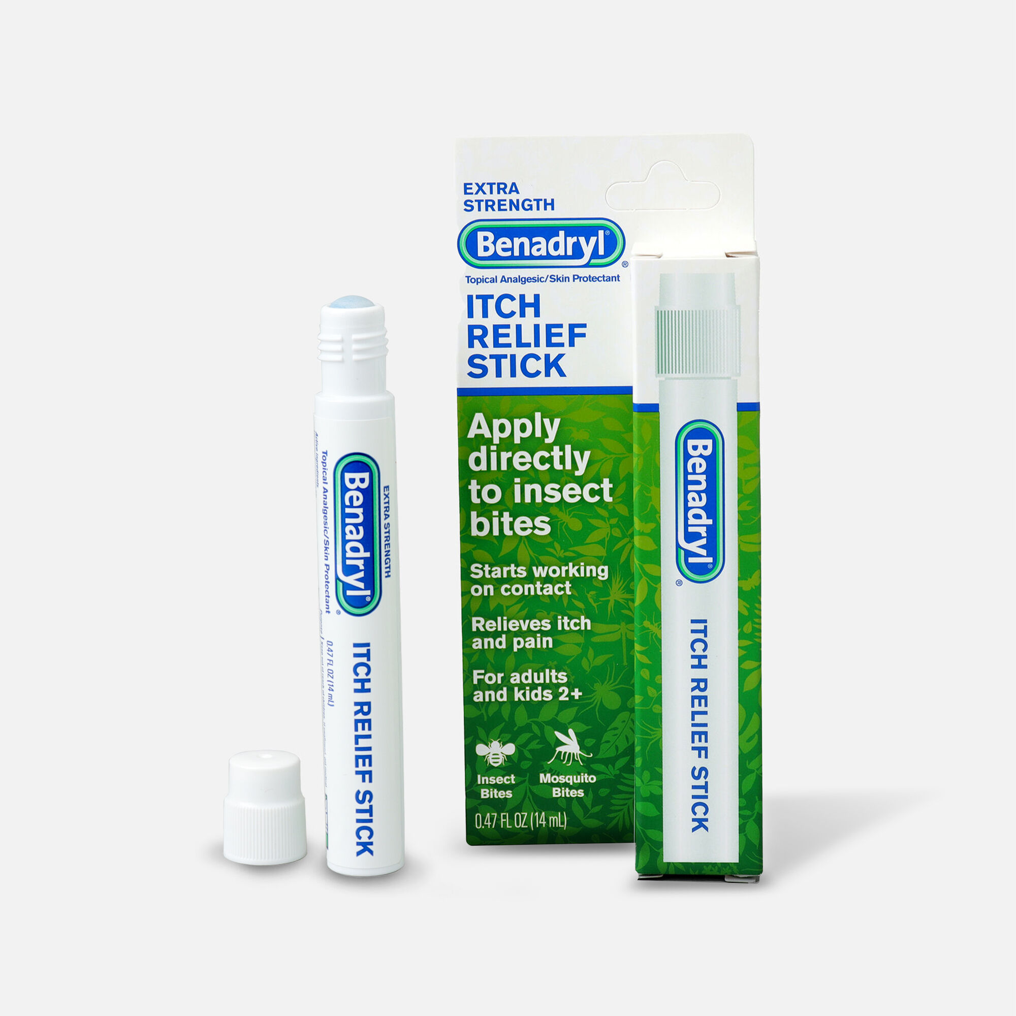 Benadryl Itch Relief Stick 14 mL, , large