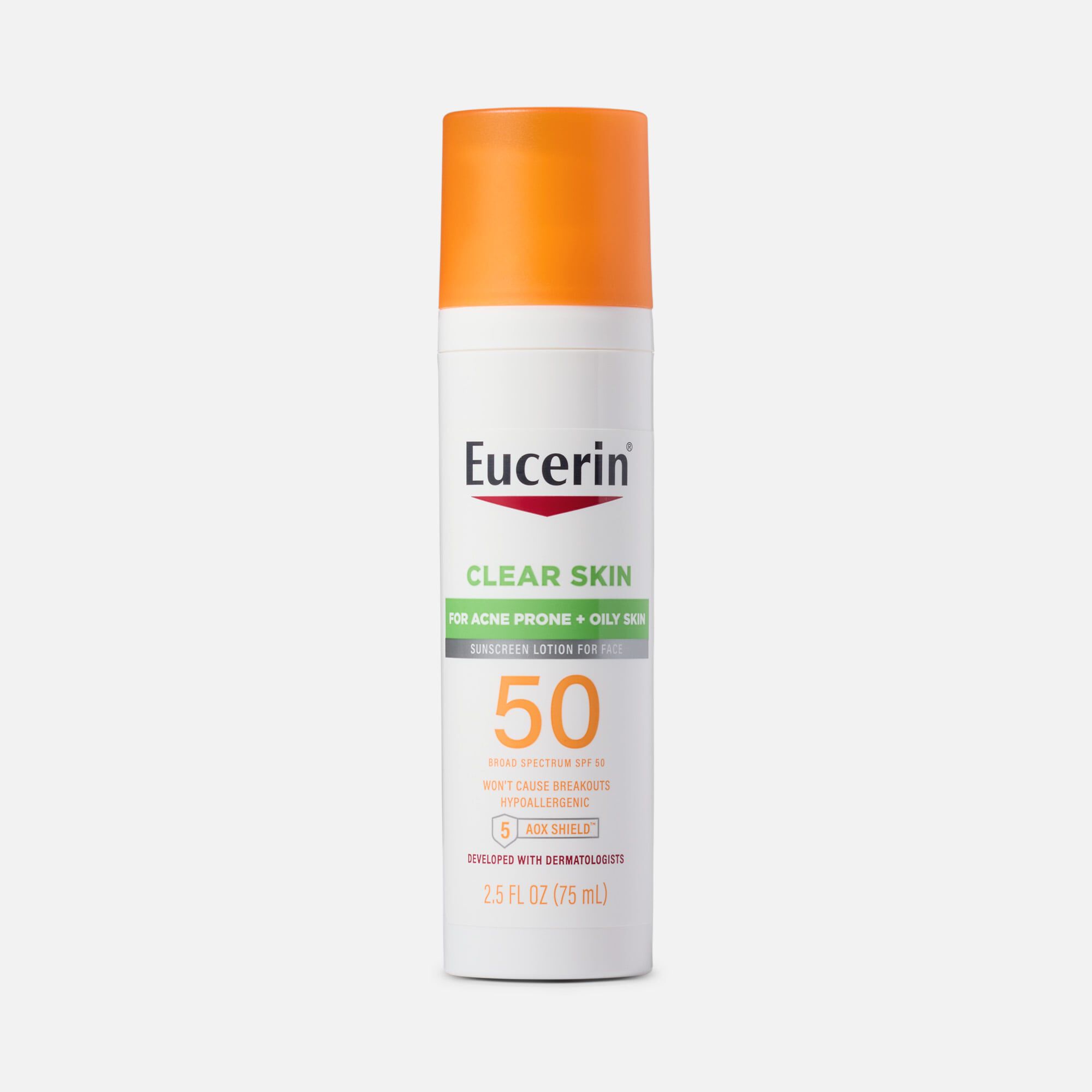 Eucerin Clear Skin SPF 50 Face Lotion, 2.5oz, , large