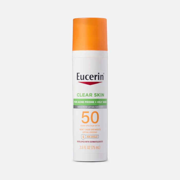 Eucerin Clear Skin SPF 50 Face Lotion, 2.5oz, , large