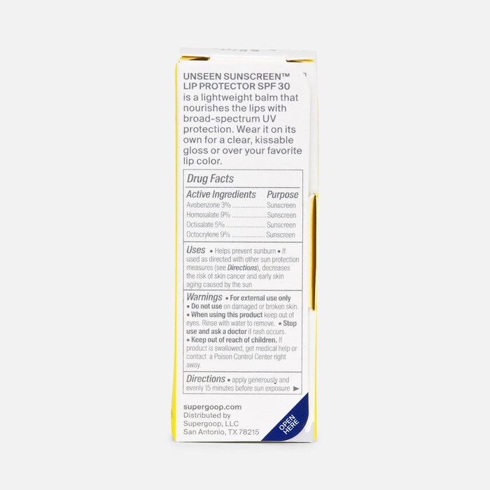 Supergoop! Unseen Sunscreen Lip Protector, SPF 30, 0.12 oz., , large