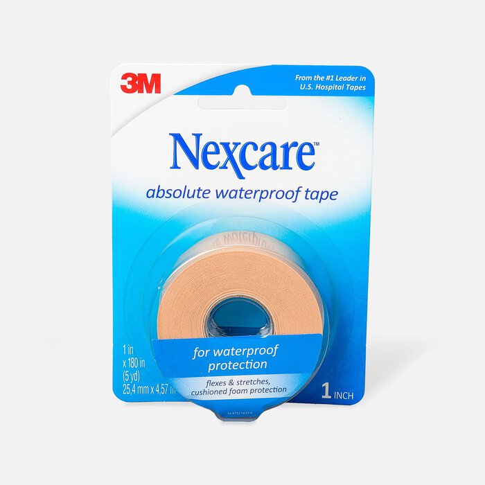 Nexcare Absolute Waterproof Tape, 1" x 5 yds., , large