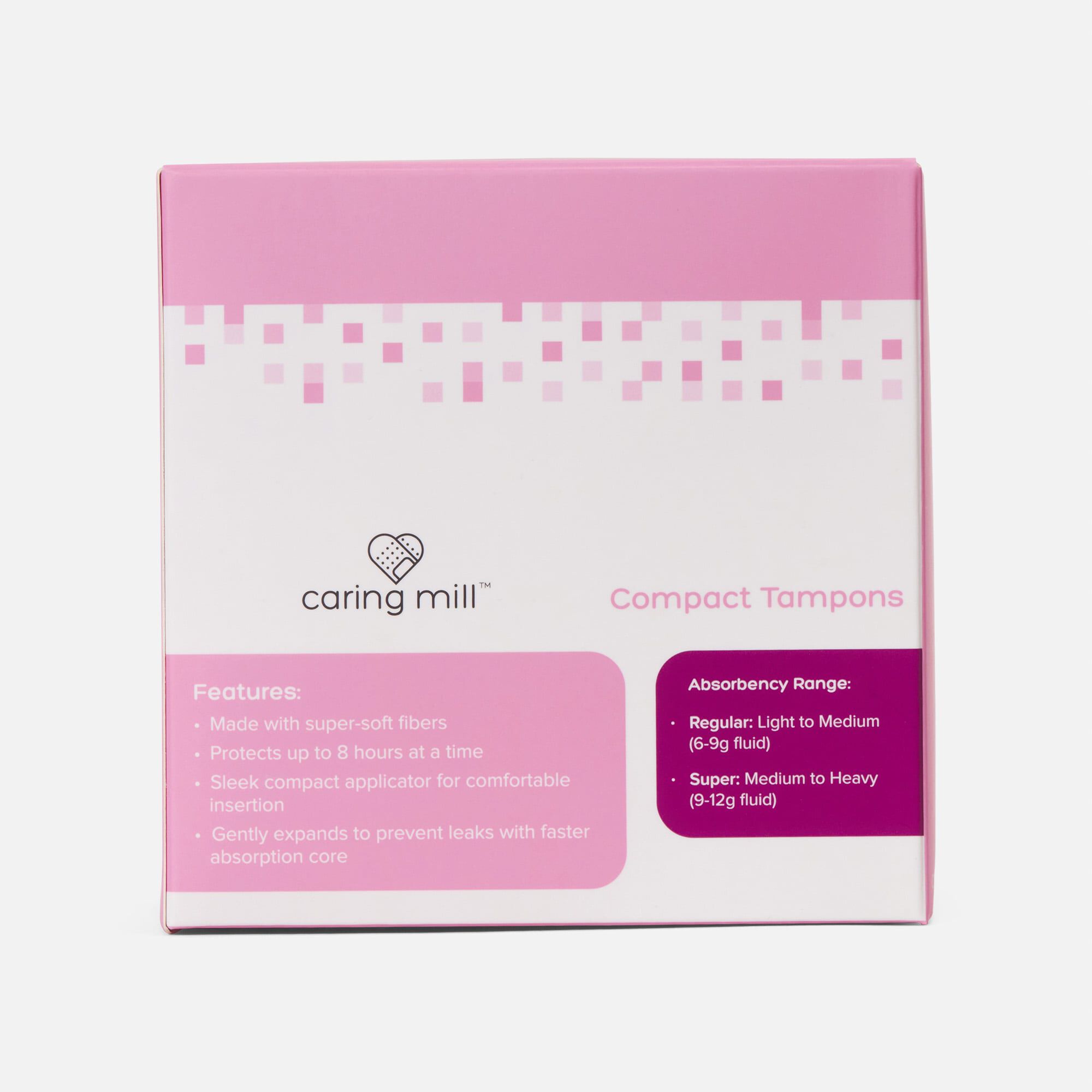 Caring Mill™ Compact Tampons, 32 ct., , large