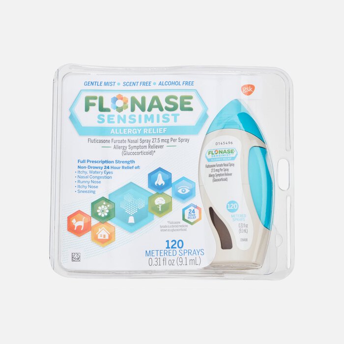 Flonase Sensimist Allergy Relief Nasal Spray, 27.5mcg, 120 Sprays, , large