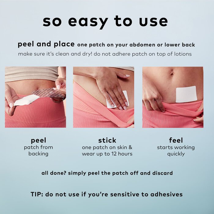 The Good Patch® Cycle - Pain Patch, 4 ct., , large