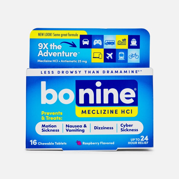 Bonine® Motion Sickness Tablets, Raspberry, 16 ct., , large