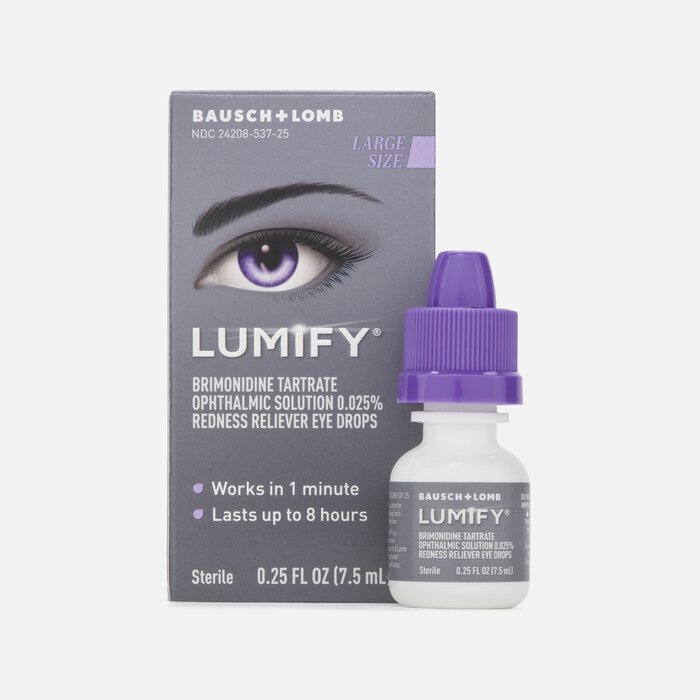 LUMIFY Redness Reliever Eye Drops, 0.25 fl oz (7.5ml), , large