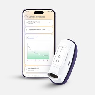 CalmiGo Drug-Free and Clinically Validated Calming Device, Purple