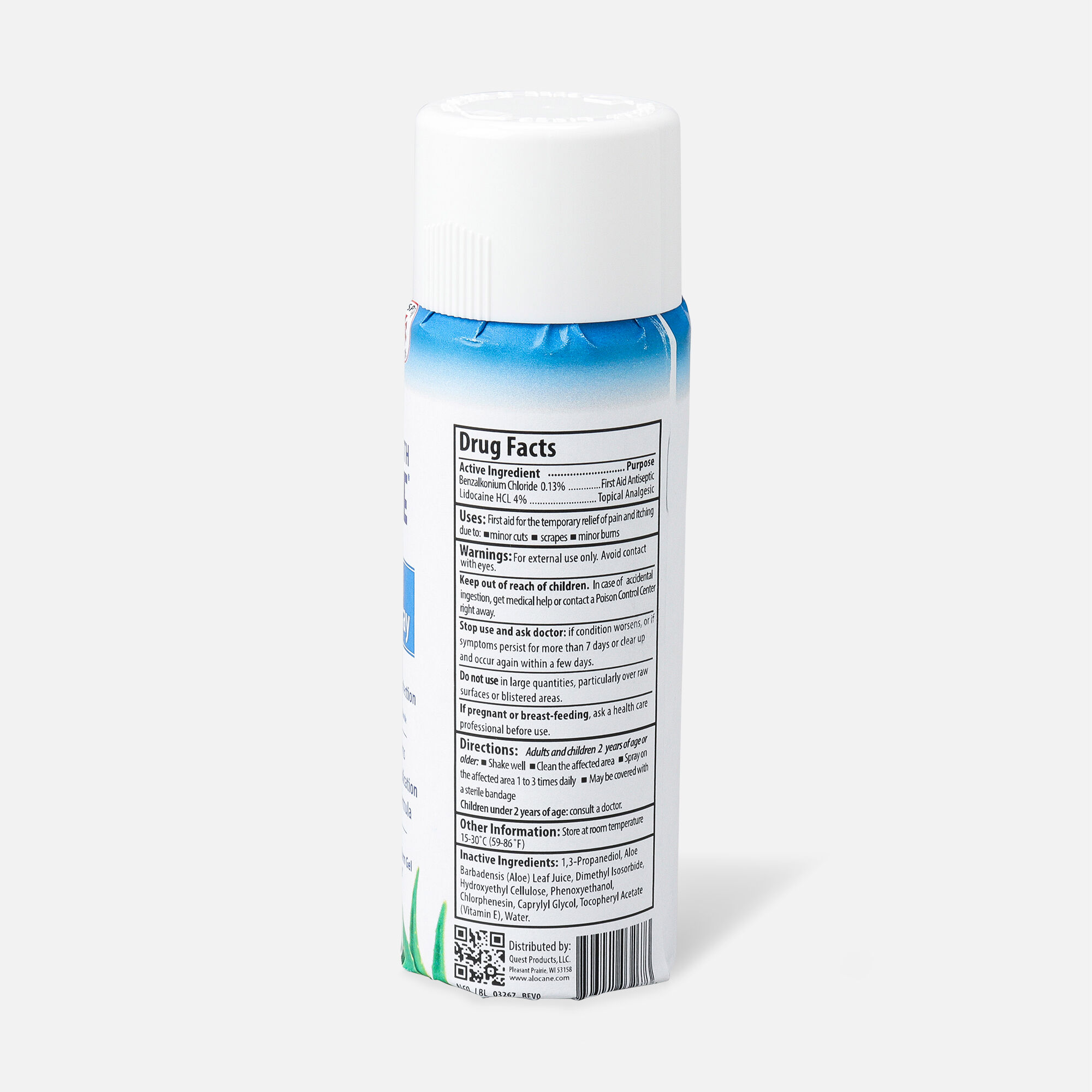 Alocane Maximum Strength First-Aid Antiseptic Spray, 3.5 oz., , large