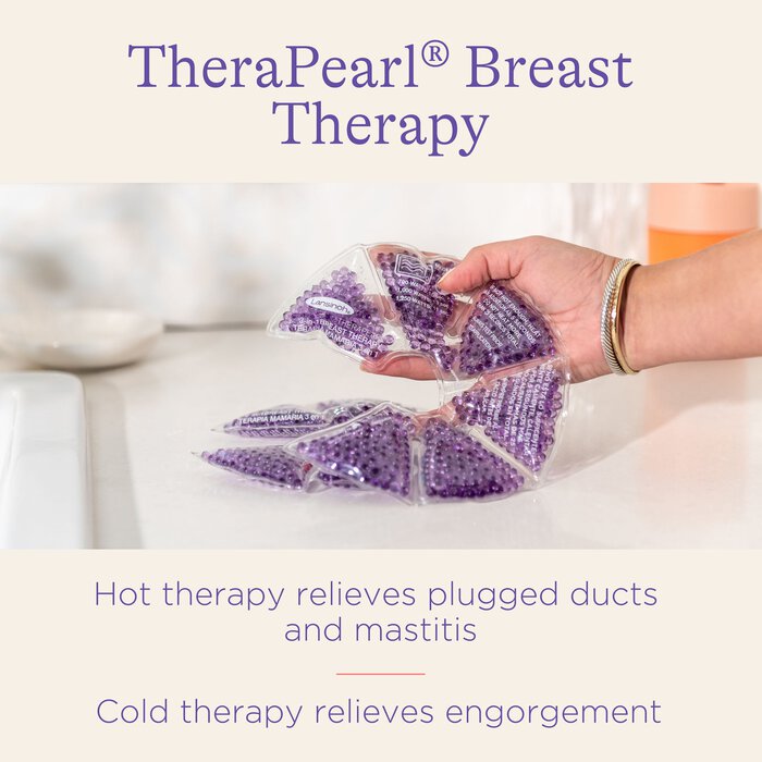 Lansinoh TheraPearl 3-in-1 Hot or Cold Breast Therapy, , large