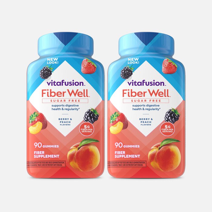 Vitafusion Fiber Well Gummies, Sugar-Free, 90 ct. (2-Pack), , large