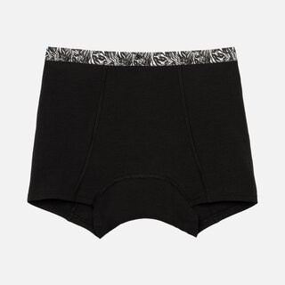 Thinx Teens Boyshort Period Underwear, Black, M