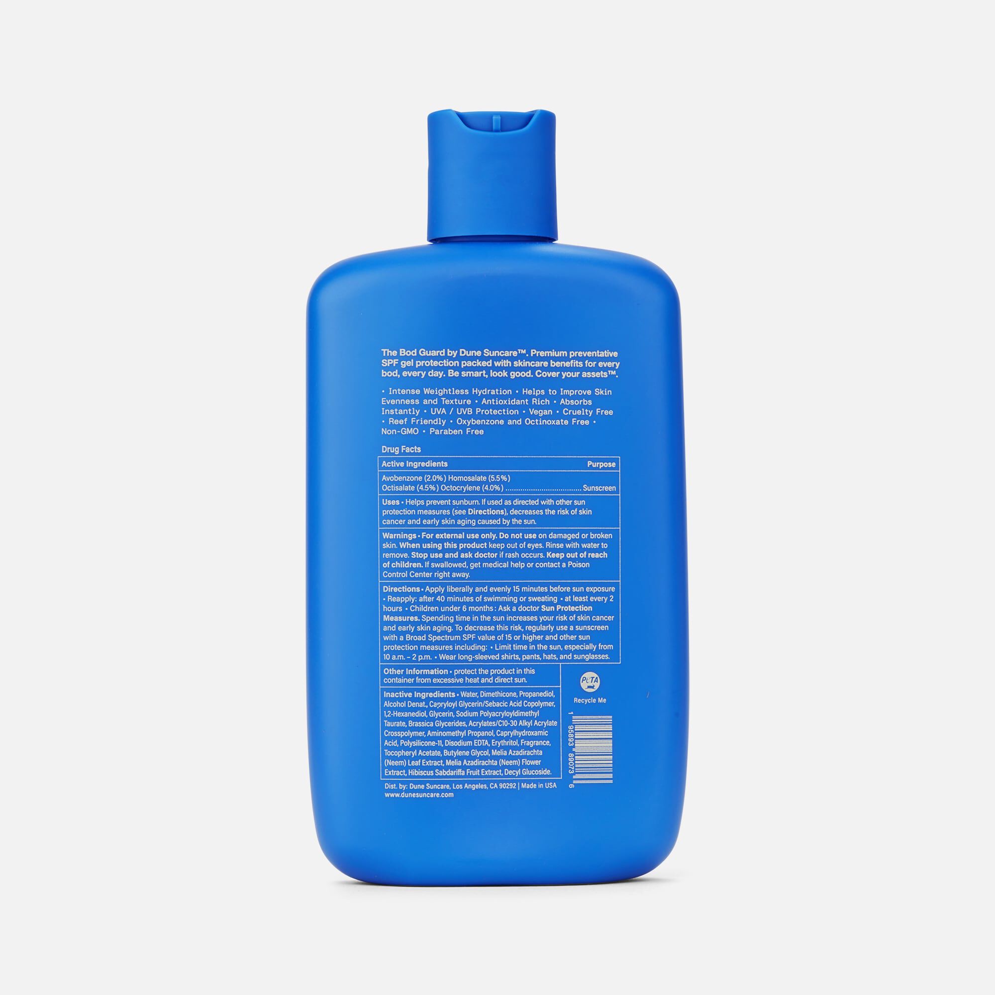Dune The Bod Guard SPF 30 Invisible Gel Sunscreen, 8.4 fl. oz., , large