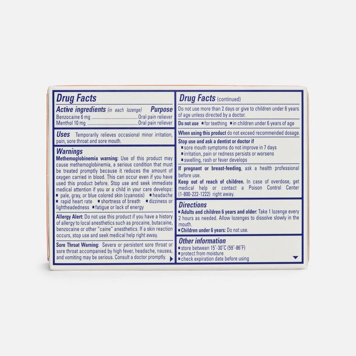 Chloraseptic Citrus Sore Throat Lozenges, 18 ct., , large
