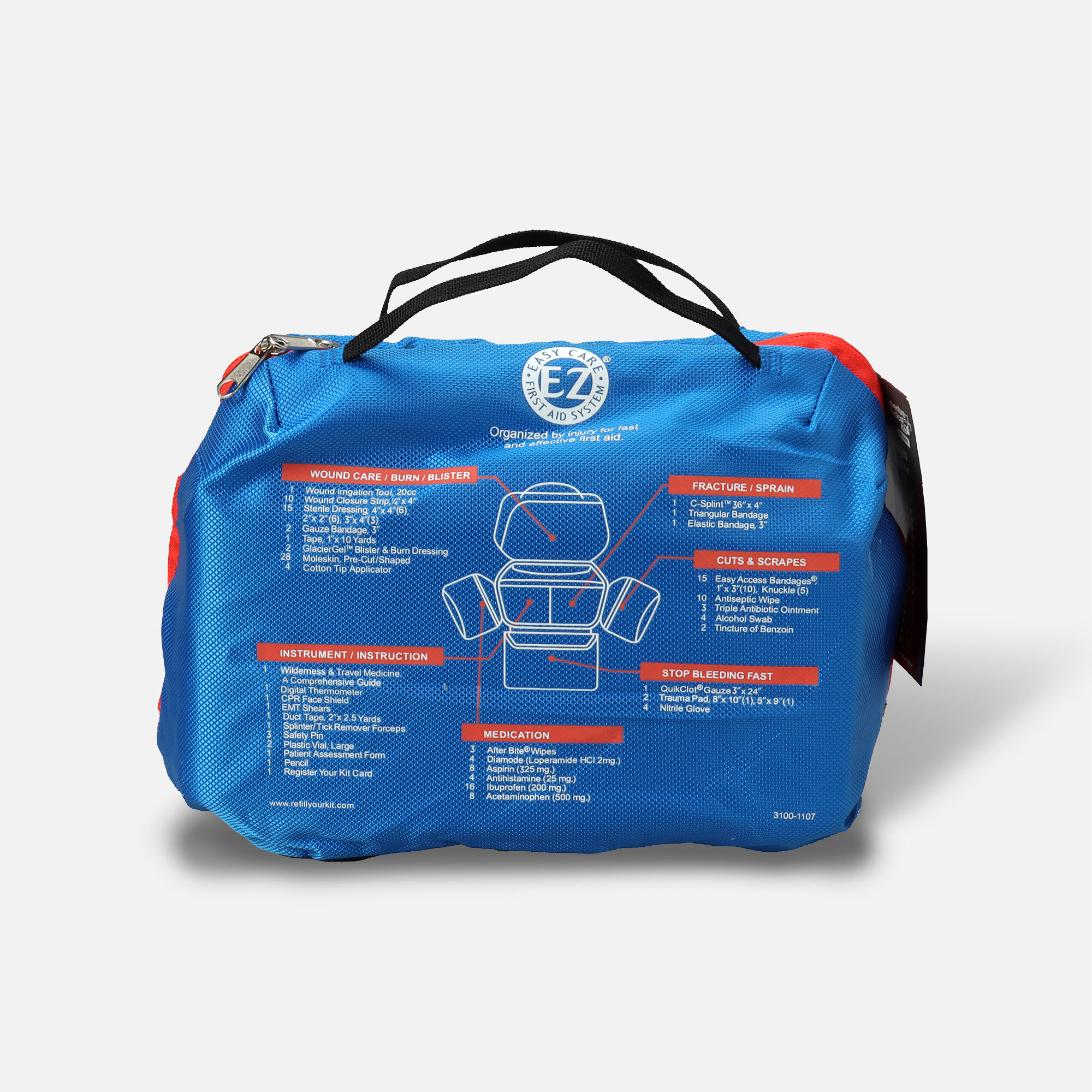 Adventure Medical Mountain Guide First Aid Kit with QuikClot, 164 pc., , large