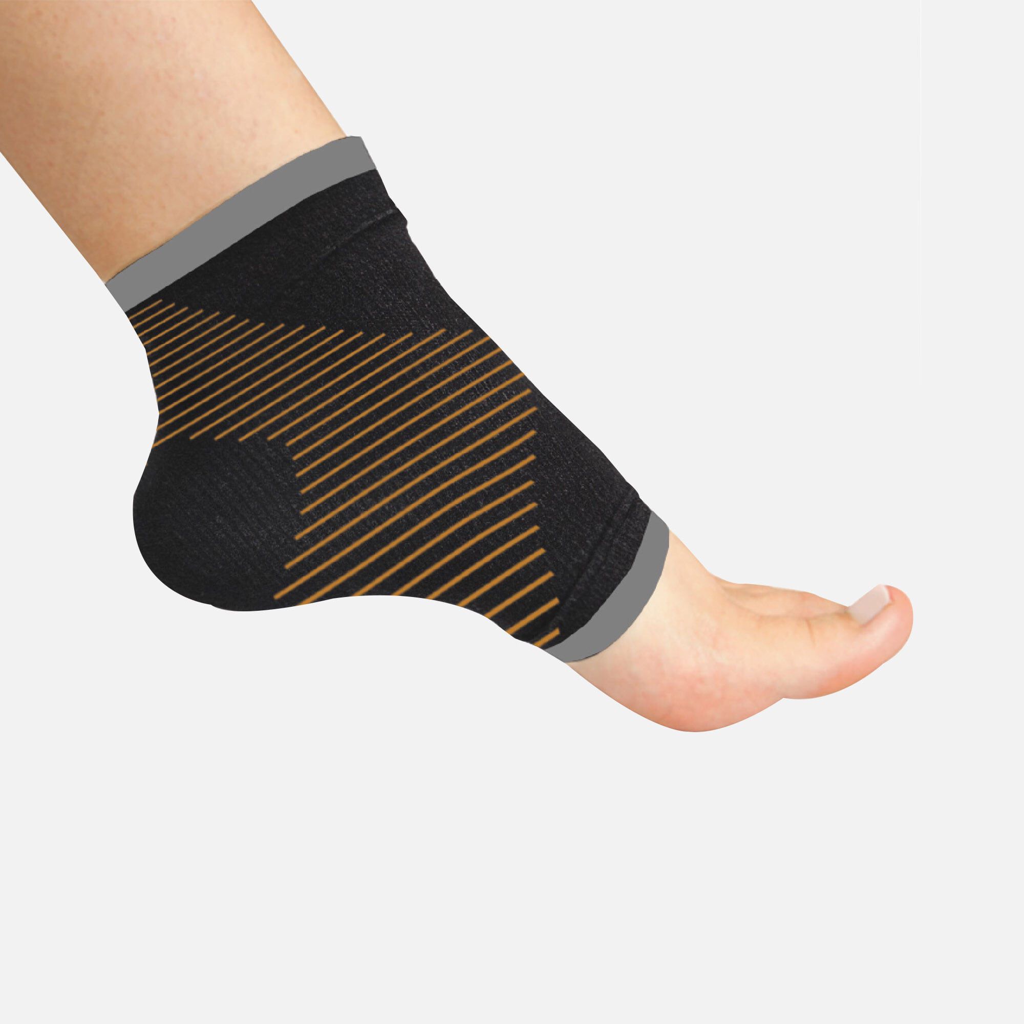 Caring Mill™ Copper-Infused Ankle Brace Compression Sleeve, L/XL, , large