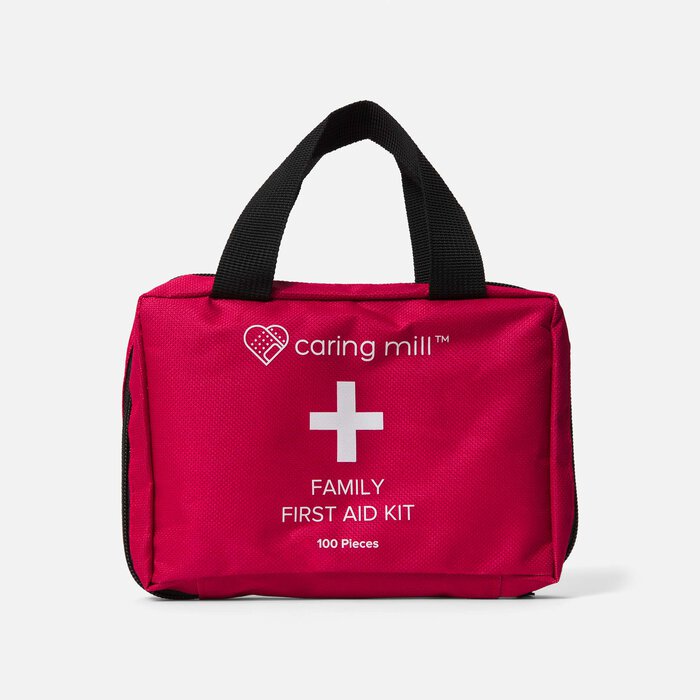 Caring Mill™ Family First Aid Kit, 100 ct., , large