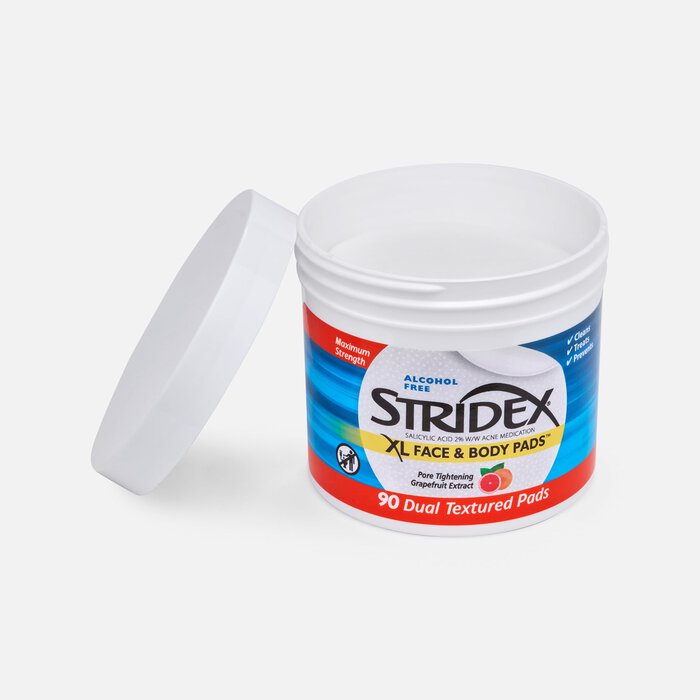 Stridex XL Face & Body Pads, 90 ct., , large