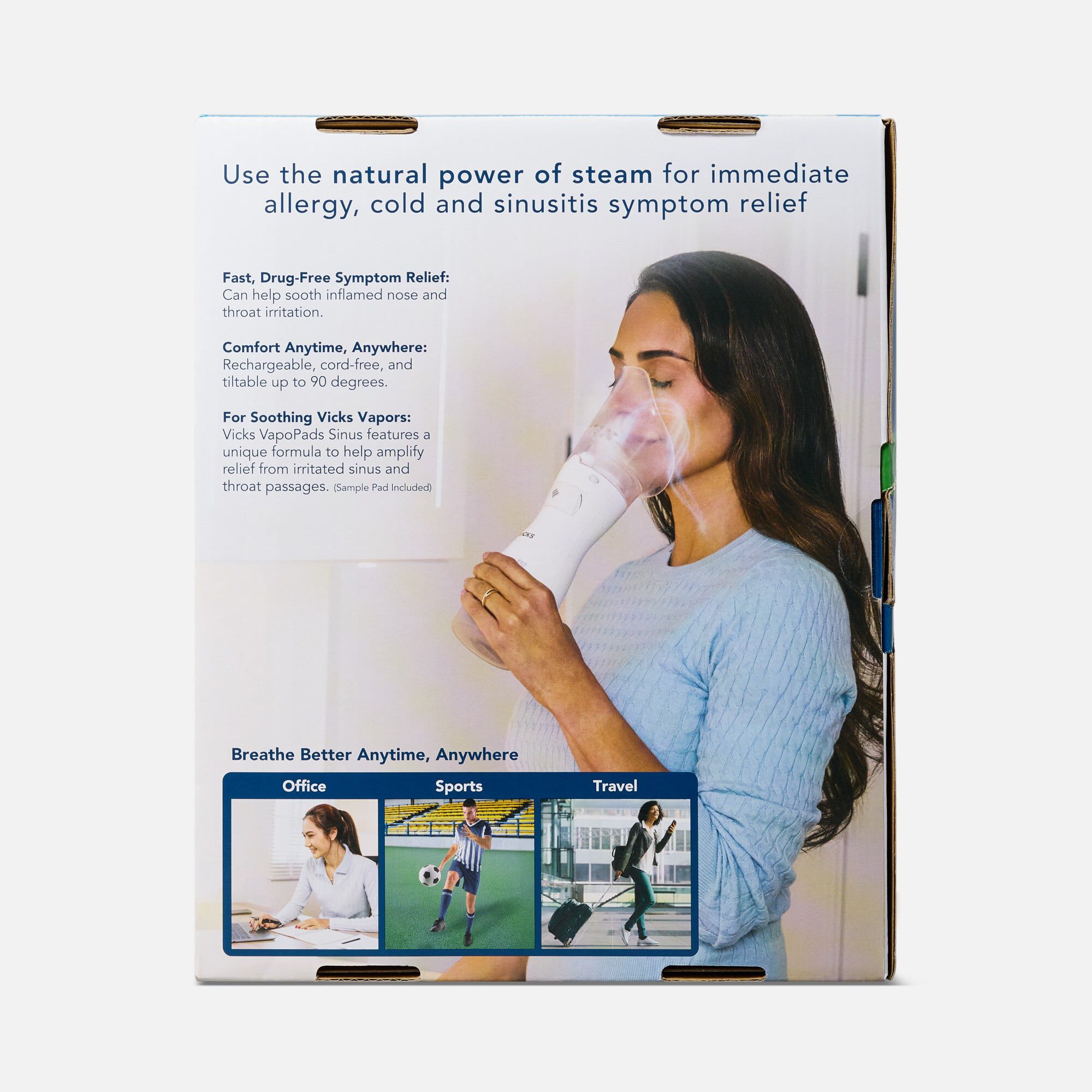 Vicks® Personal Sinus Inhaler, Cordless, , large