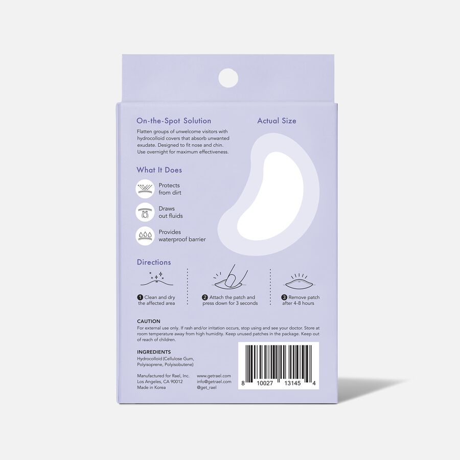 Rael Beauty Miracle Patch Spot Control Cover - 10 ct., , large image number 1